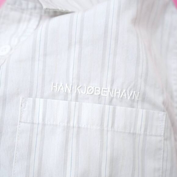 Han Kjobenhavn Camp Collar Boxy Oversize Short Sleeve Shirt Mens Small - Picture 5 of 6